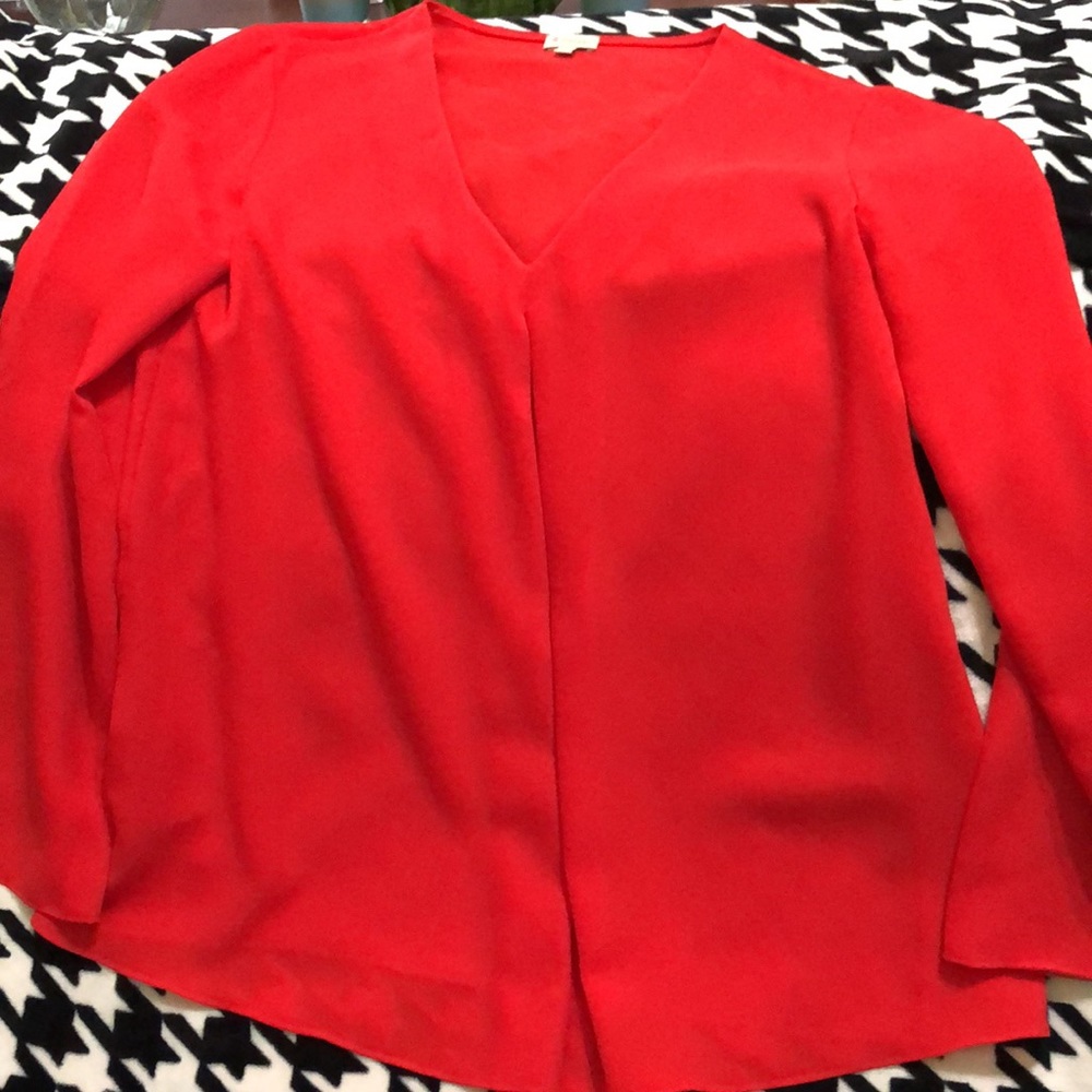 Ladies Red Top - Picture 8 of 9